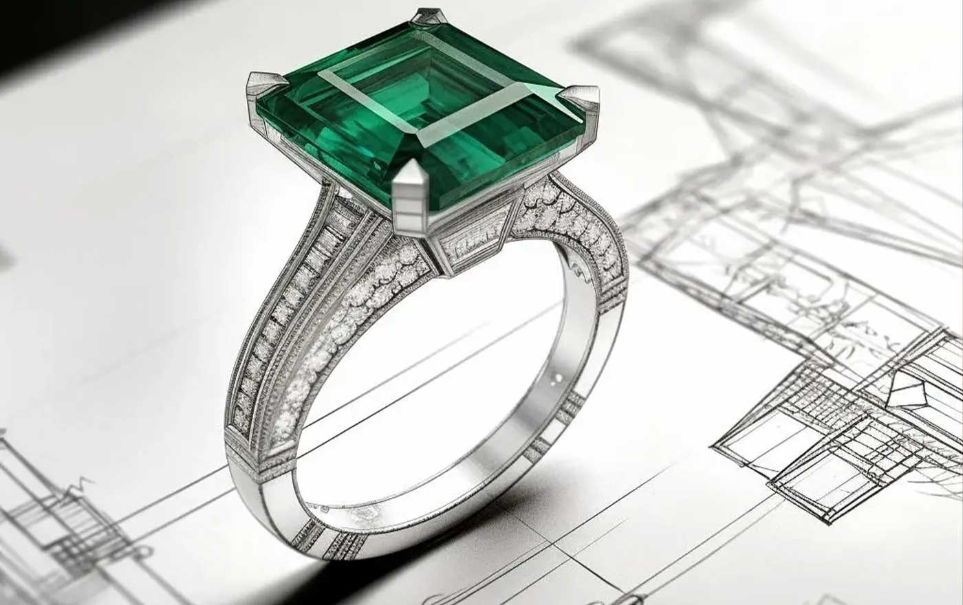 طراحی طلا و جواهر